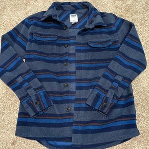 Long sleeve fleece button up. Great condition!